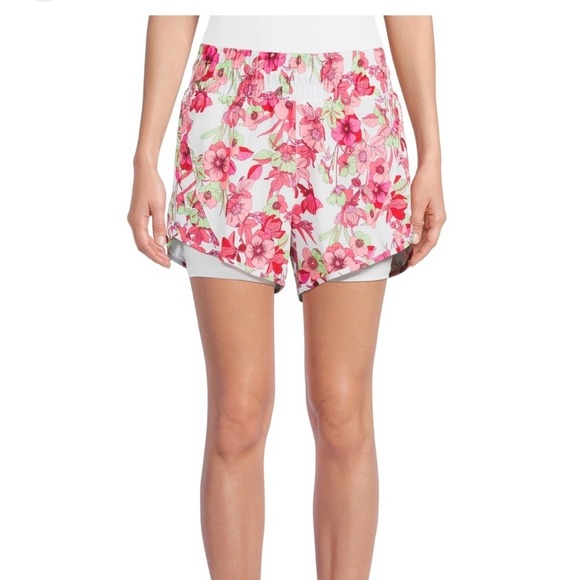 Avia Women's High Rise Running Shorts with Bike Liner Lot of 2 Large Bundle Deal - Picture 2 of 12